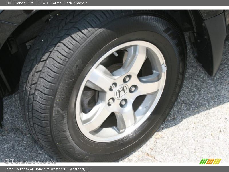 Formal Black / Saddle 2007 Honda Pilot EX 4WD