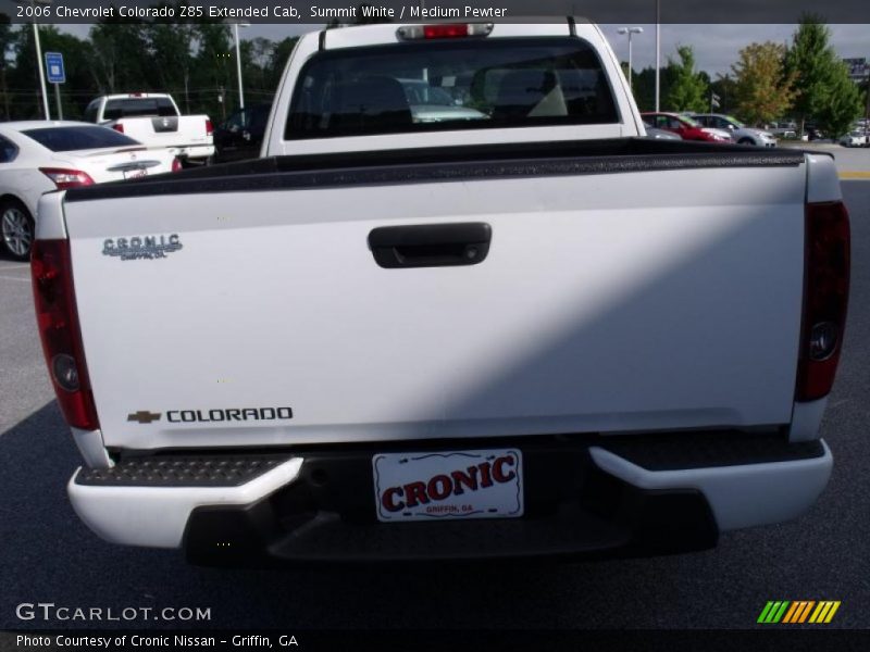 Summit White / Medium Pewter 2006 Chevrolet Colorado Z85 Extended Cab