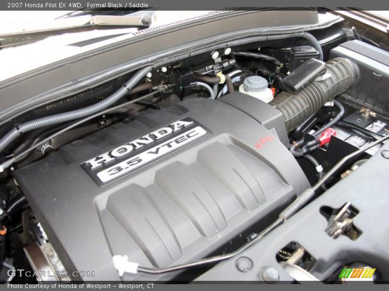 Formal Black / Saddle 2007 Honda Pilot EX 4WD