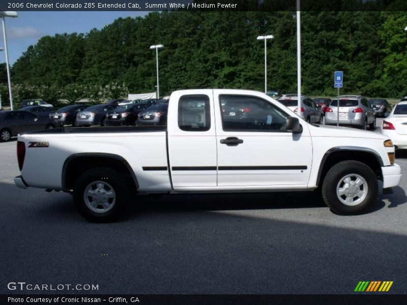 Summit White / Medium Pewter 2006 Chevrolet Colorado Z85 Extended Cab