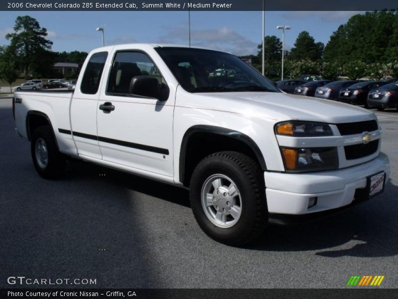 Summit White / Medium Pewter 2006 Chevrolet Colorado Z85 Extended Cab