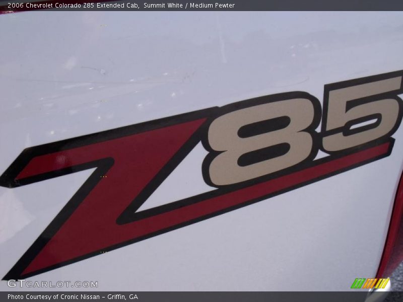 Summit White / Medium Pewter 2006 Chevrolet Colorado Z85 Extended Cab