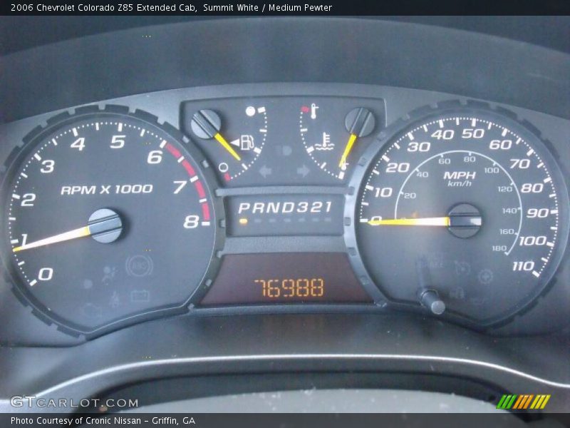 Summit White / Medium Pewter 2006 Chevrolet Colorado Z85 Extended Cab