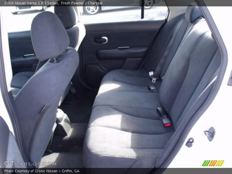 Fresh Powder / Charcoal 2009 Nissan Versa 1.8 S Sedan