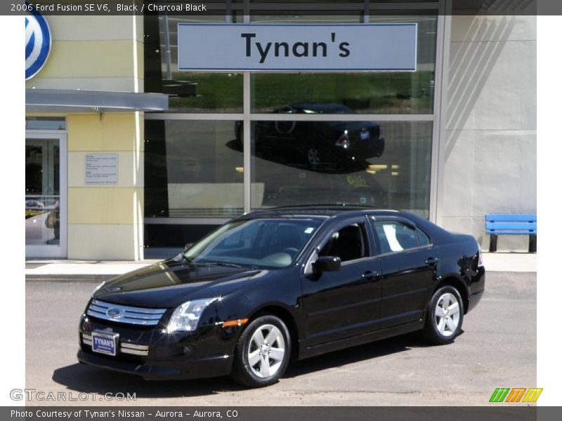 Black / Charcoal Black 2006 Ford Fusion SE V6