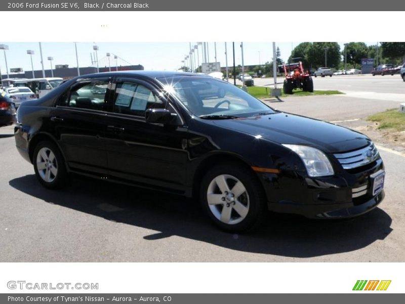 Black / Charcoal Black 2006 Ford Fusion SE V6