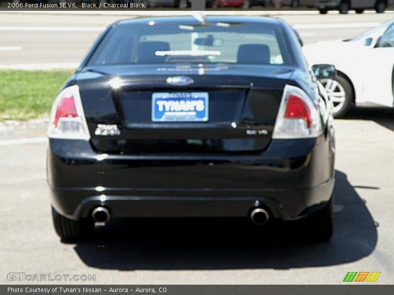 Black / Charcoal Black 2006 Ford Fusion SE V6