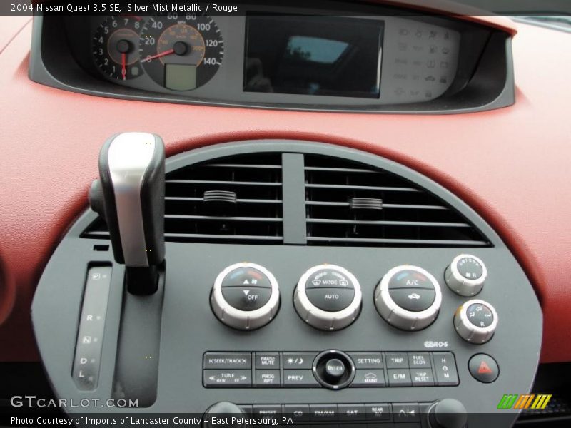 Silver Mist Metallic / Rouge 2004 Nissan Quest 3.5 SE