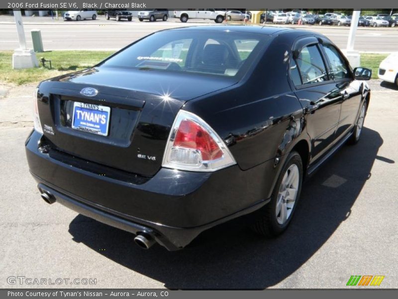 Black / Charcoal Black 2006 Ford Fusion SE V6