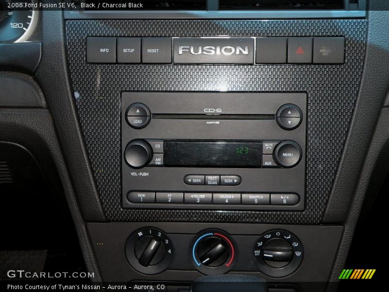 Black / Charcoal Black 2006 Ford Fusion SE V6