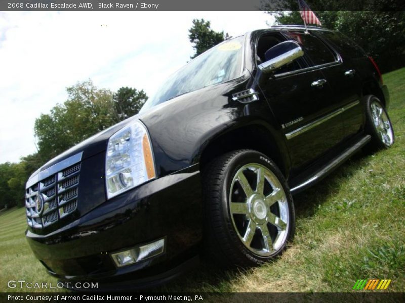 Black Raven / Ebony 2008 Cadillac Escalade AWD
