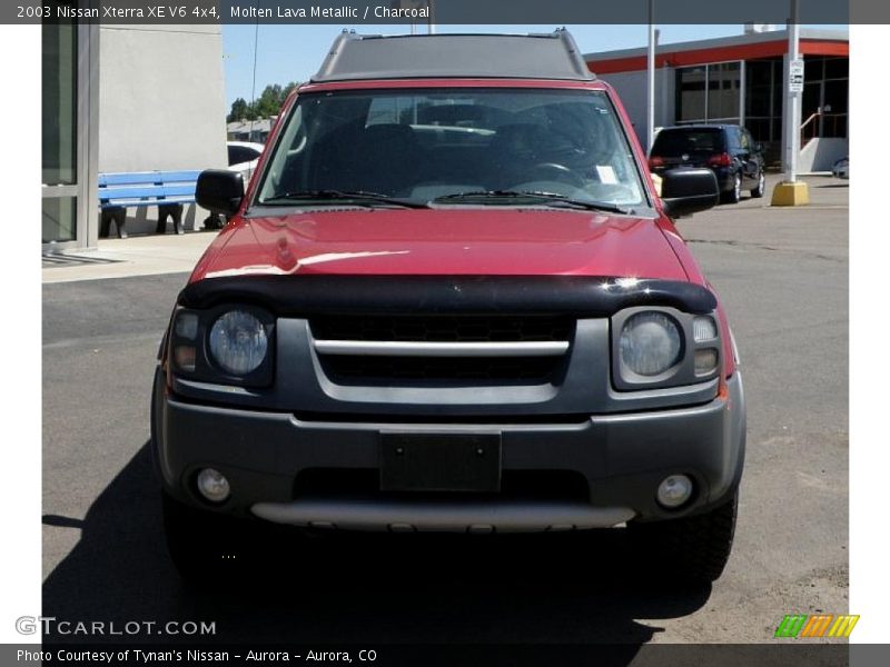 Molten Lava Metallic / Charcoal 2003 Nissan Xterra XE V6 4x4