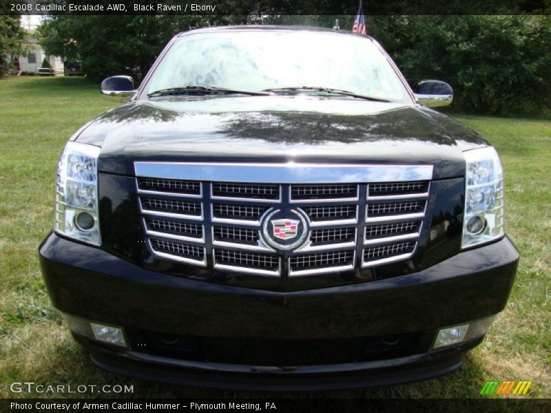 Black Raven / Ebony 2008 Cadillac Escalade AWD