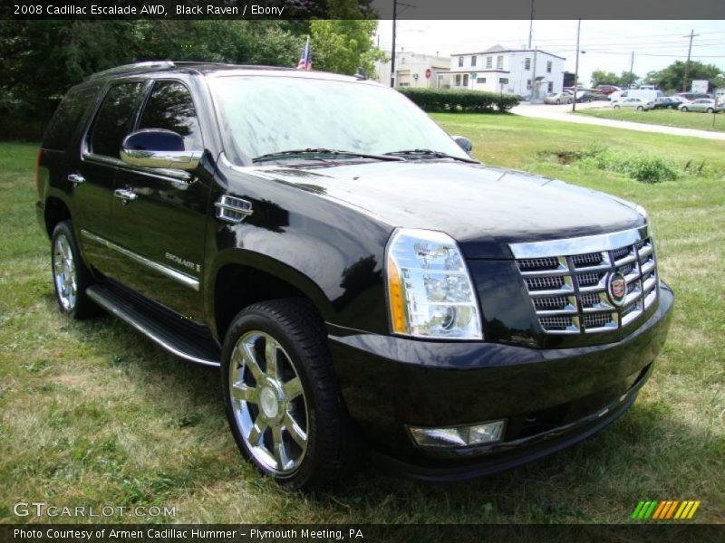 Black Raven / Ebony 2008 Cadillac Escalade AWD
