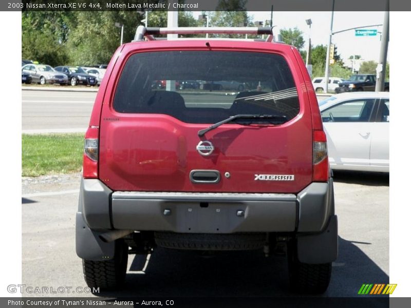 Molten Lava Metallic / Charcoal 2003 Nissan Xterra XE V6 4x4