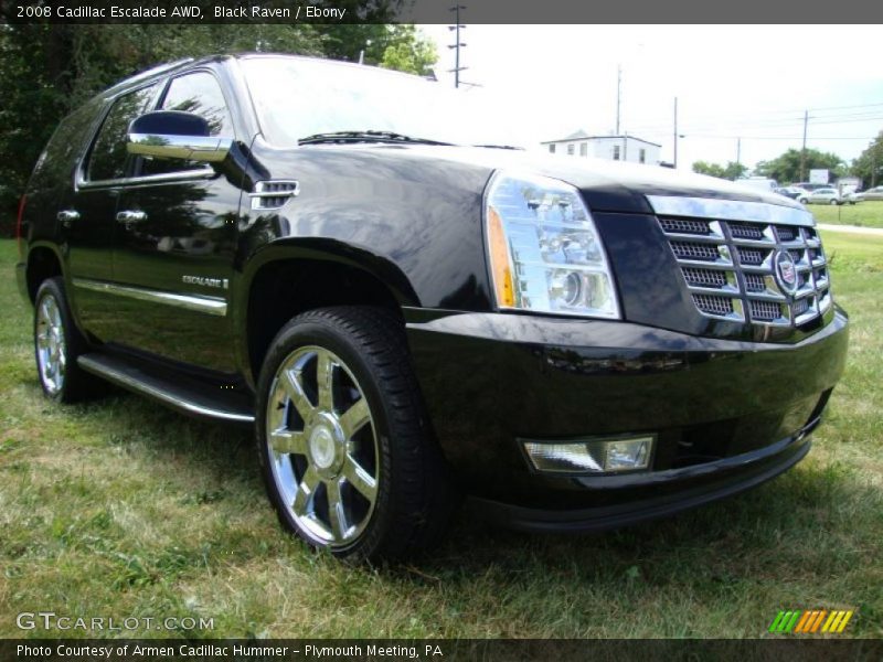 Black Raven / Ebony 2008 Cadillac Escalade AWD