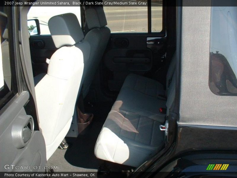 Black / Dark Slate Gray/Medium Slate Gray 2007 Jeep Wrangler Unlimited Sahara
