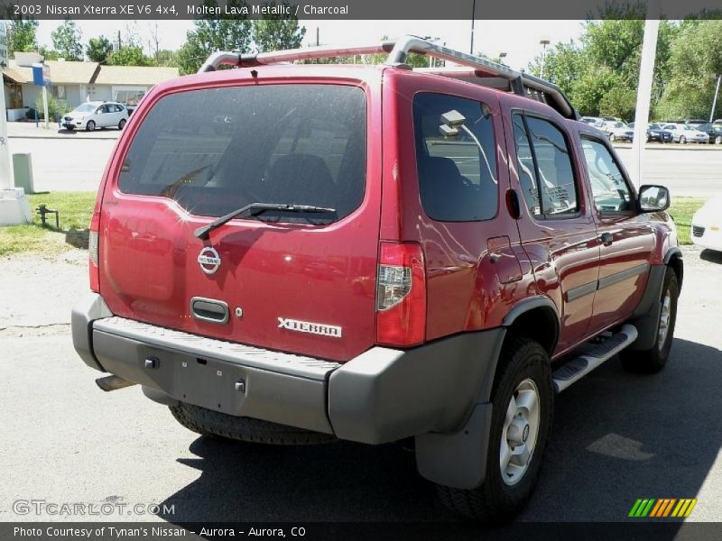 Molten Lava Metallic / Charcoal 2003 Nissan Xterra XE V6 4x4