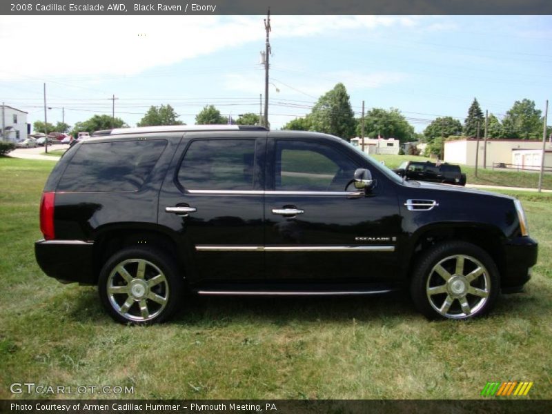 Black Raven / Ebony 2008 Cadillac Escalade AWD