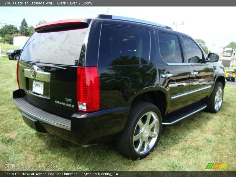 Black Raven / Ebony 2008 Cadillac Escalade AWD