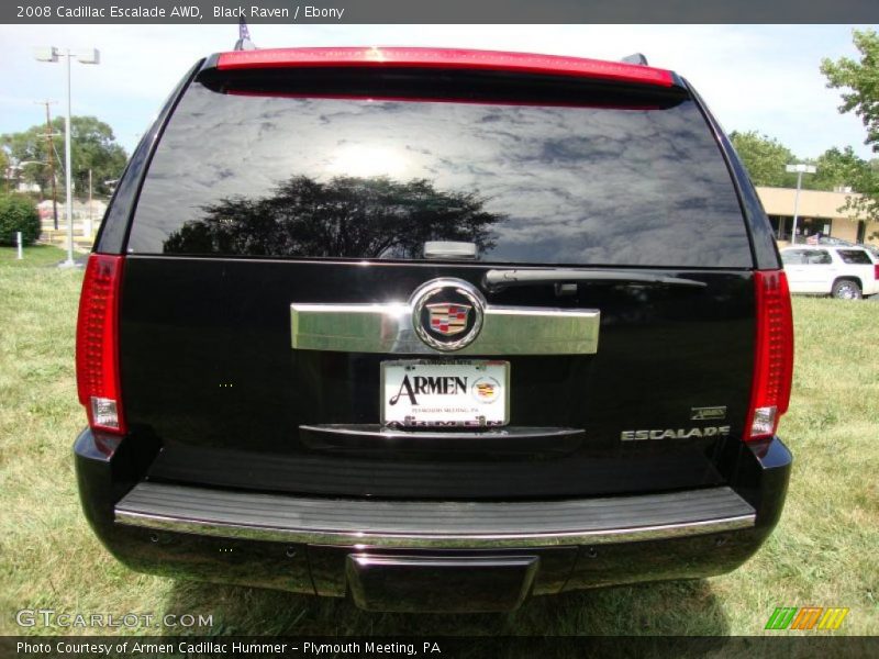 Black Raven / Ebony 2008 Cadillac Escalade AWD