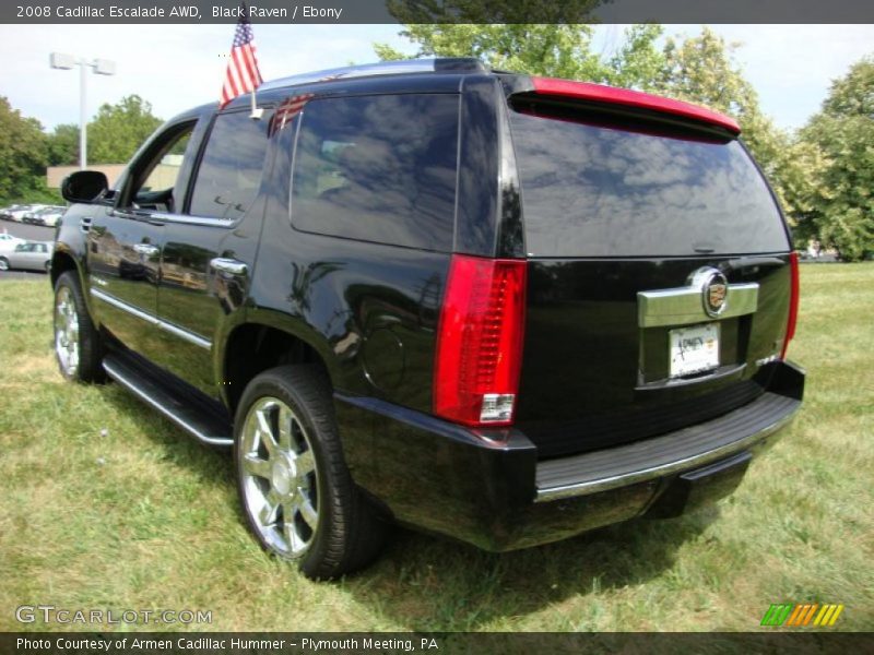 Black Raven / Ebony 2008 Cadillac Escalade AWD