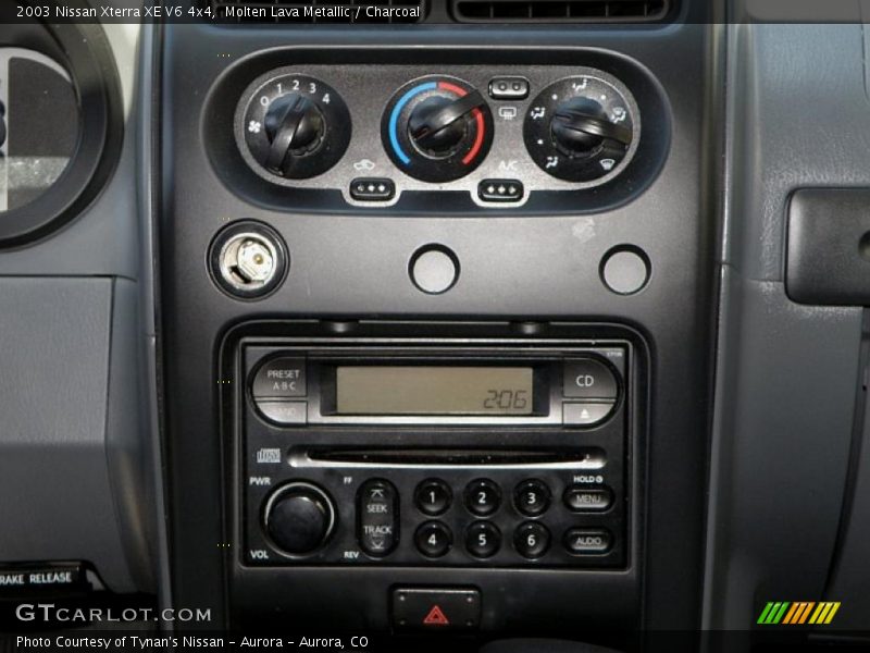 Molten Lava Metallic / Charcoal 2003 Nissan Xterra XE V6 4x4