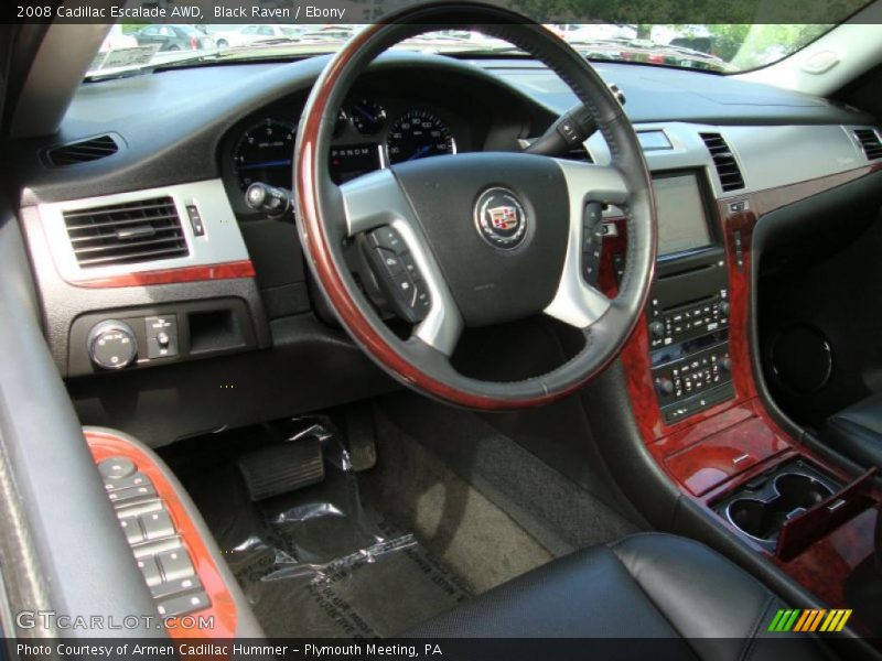 Black Raven / Ebony 2008 Cadillac Escalade AWD