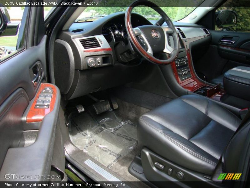 Black Raven / Ebony 2008 Cadillac Escalade AWD