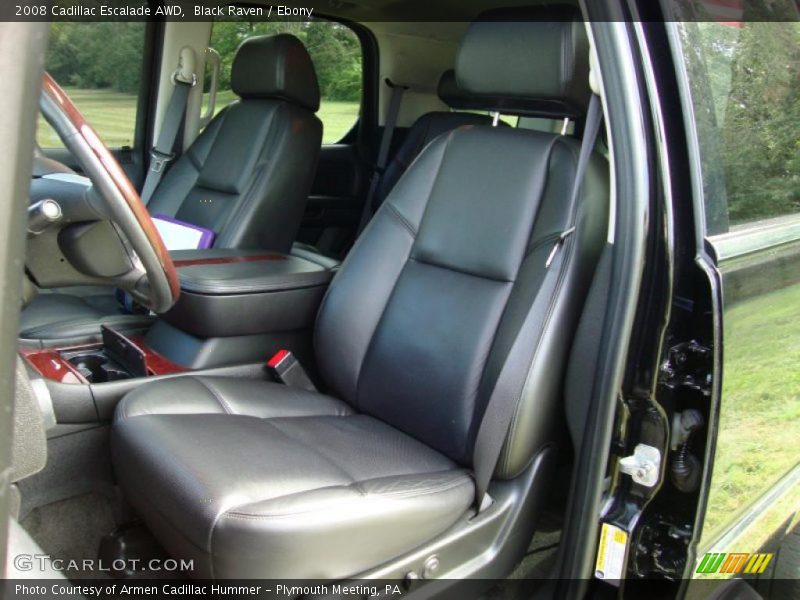 Black Raven / Ebony 2008 Cadillac Escalade AWD