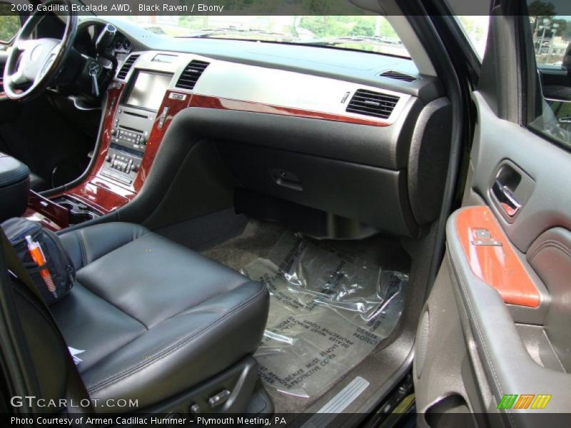 Black Raven / Ebony 2008 Cadillac Escalade AWD