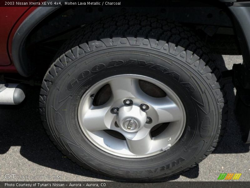 Molten Lava Metallic / Charcoal 2003 Nissan Xterra XE V6 4x4