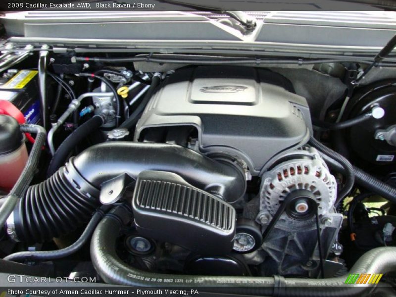 Black Raven / Ebony 2008 Cadillac Escalade AWD