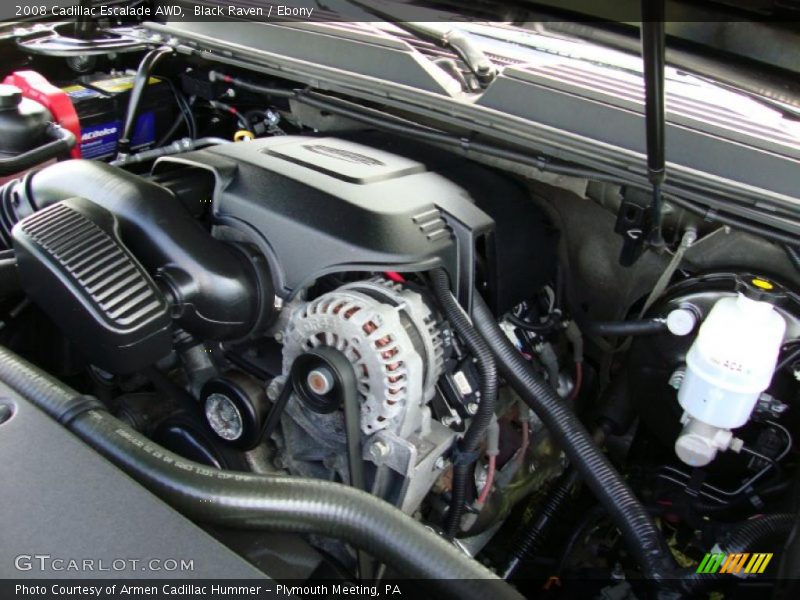 Black Raven / Ebony 2008 Cadillac Escalade AWD