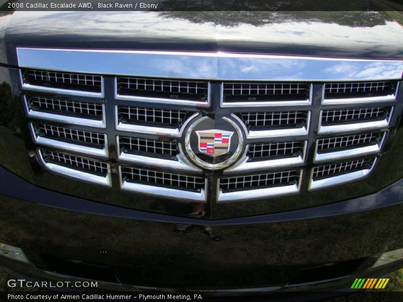 Black Raven / Ebony 2008 Cadillac Escalade AWD