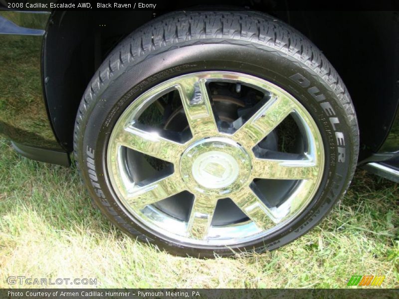 Black Raven / Ebony 2008 Cadillac Escalade AWD