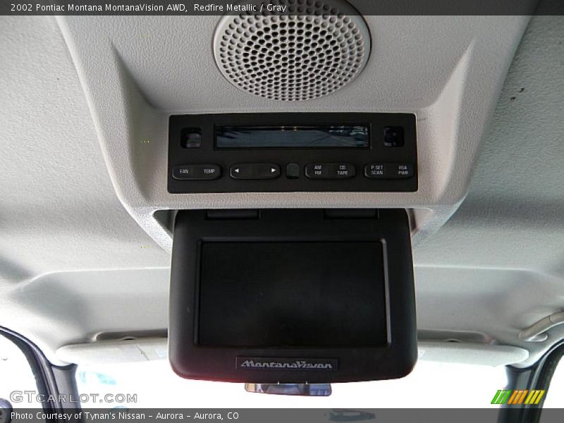 Redfire Metallic / Gray 2002 Pontiac Montana MontanaVision AWD