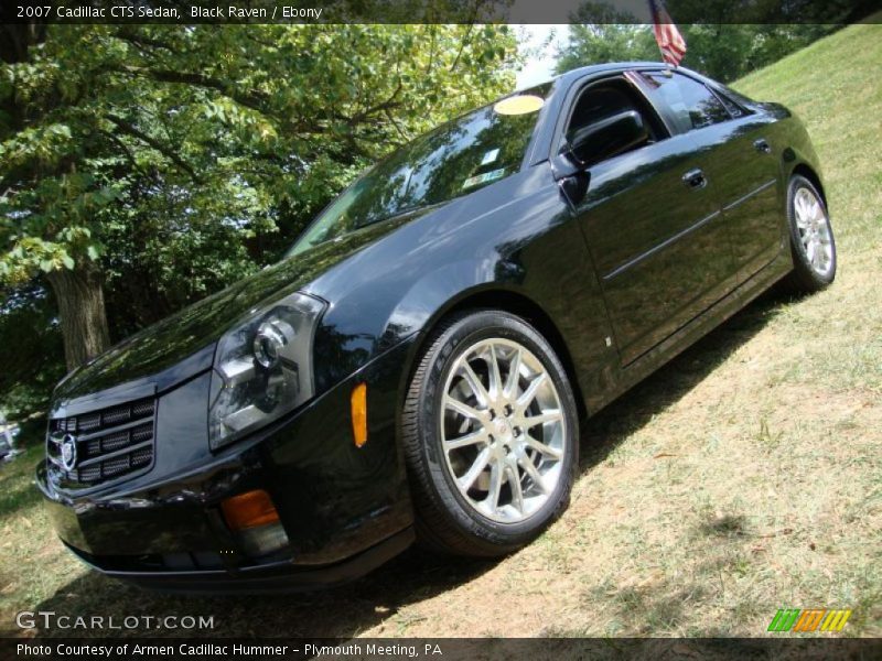 Black Raven / Ebony 2007 Cadillac CTS Sedan