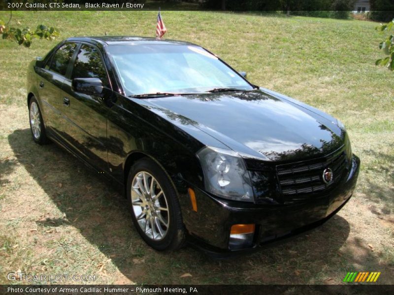 Black Raven / Ebony 2007 Cadillac CTS Sedan