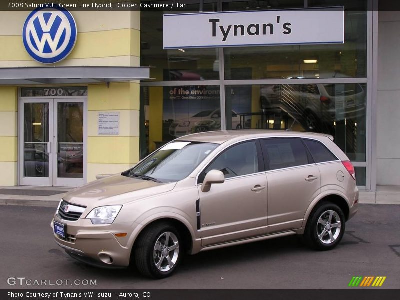 Golden Cashmere / Tan 2008 Saturn VUE Green Line Hybrid