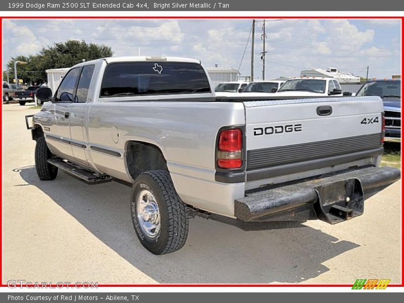 Bright Silver Metallic / Tan 1999 Dodge Ram 2500 SLT Extended Cab 4x4