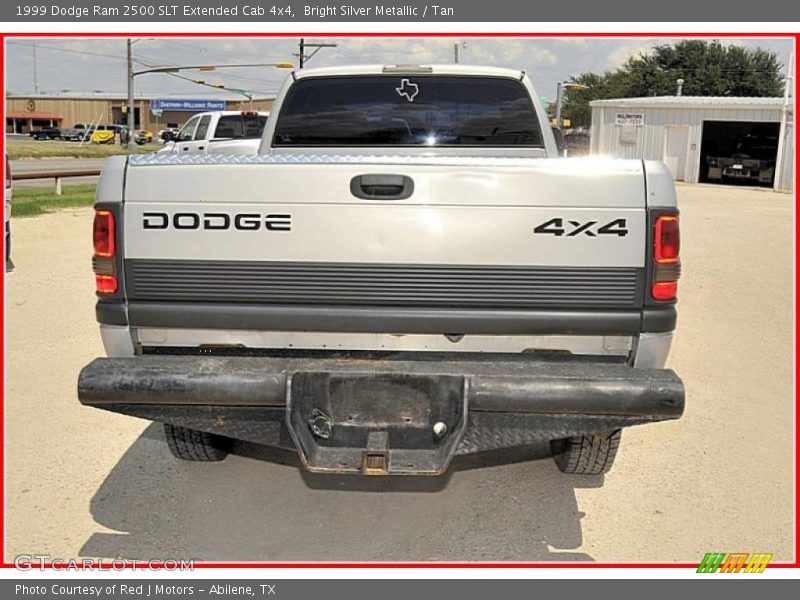 Bright Silver Metallic / Tan 1999 Dodge Ram 2500 SLT Extended Cab 4x4