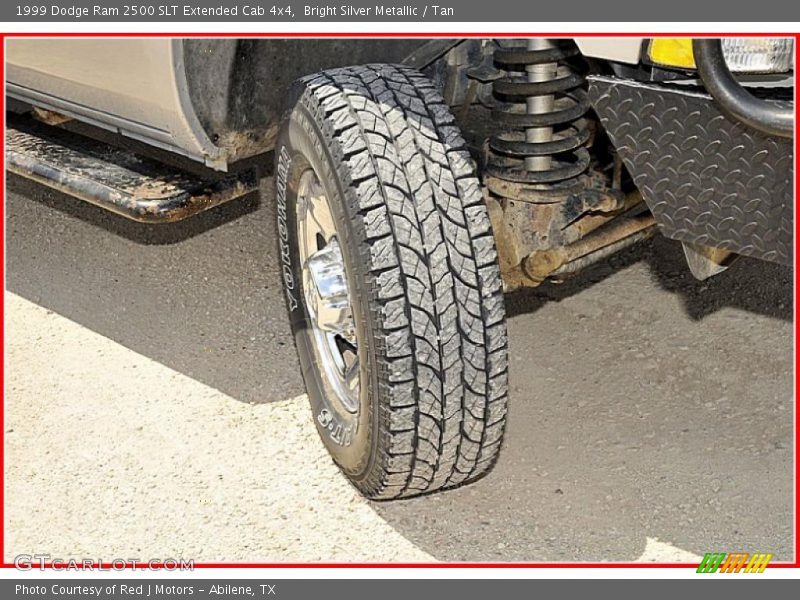 Bright Silver Metallic / Tan 1999 Dodge Ram 2500 SLT Extended Cab 4x4
