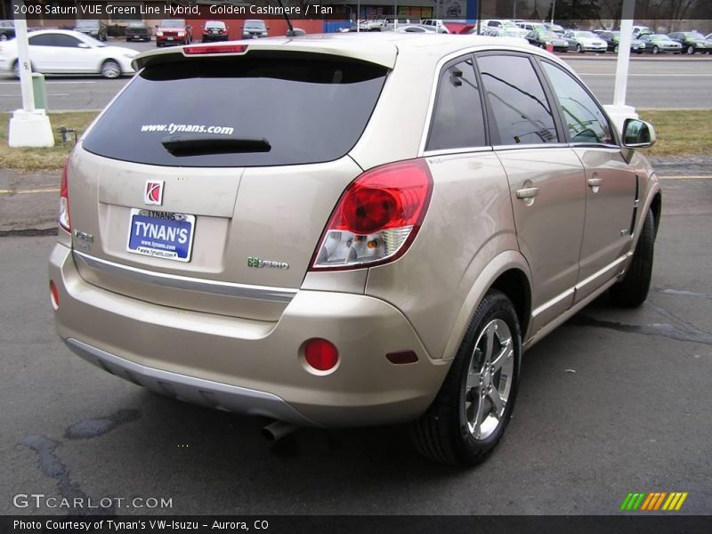 Golden Cashmere / Tan 2008 Saturn VUE Green Line Hybrid