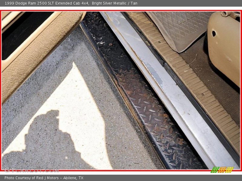 Bright Silver Metallic / Tan 1999 Dodge Ram 2500 SLT Extended Cab 4x4