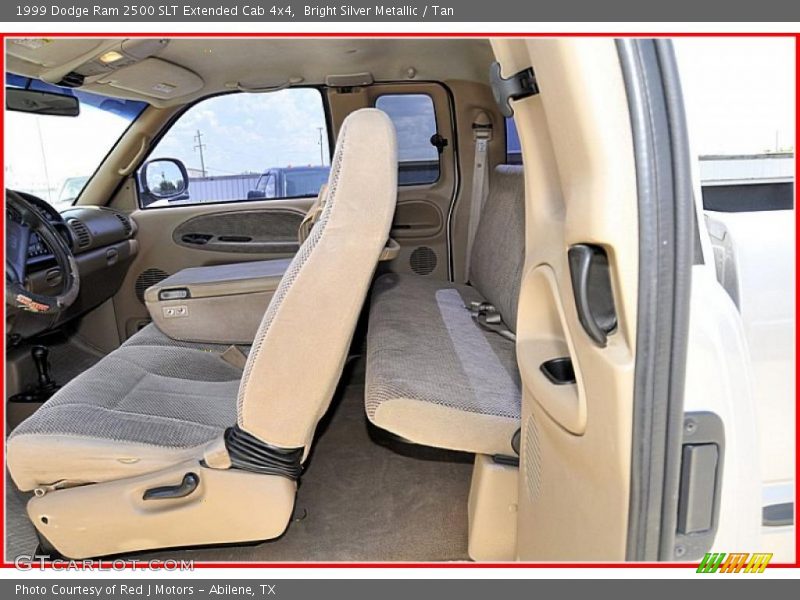 Bright Silver Metallic / Tan 1999 Dodge Ram 2500 SLT Extended Cab 4x4