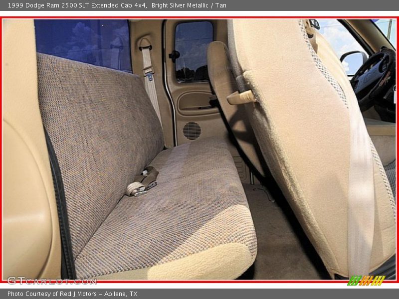 Bright Silver Metallic / Tan 1999 Dodge Ram 2500 SLT Extended Cab 4x4