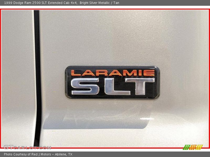Bright Silver Metallic / Tan 1999 Dodge Ram 2500 SLT Extended Cab 4x4