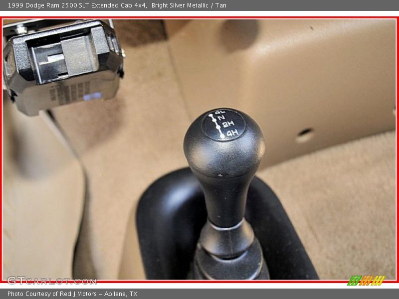Bright Silver Metallic / Tan 1999 Dodge Ram 2500 SLT Extended Cab 4x4