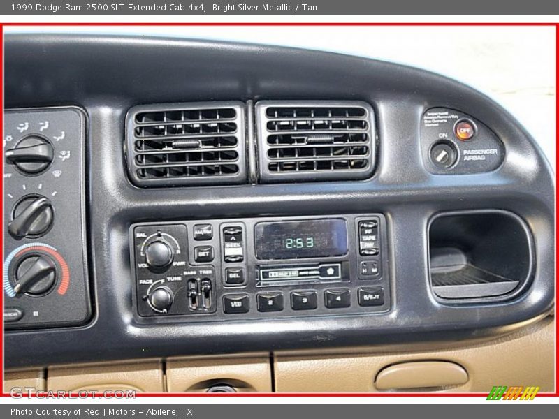 Bright Silver Metallic / Tan 1999 Dodge Ram 2500 SLT Extended Cab 4x4